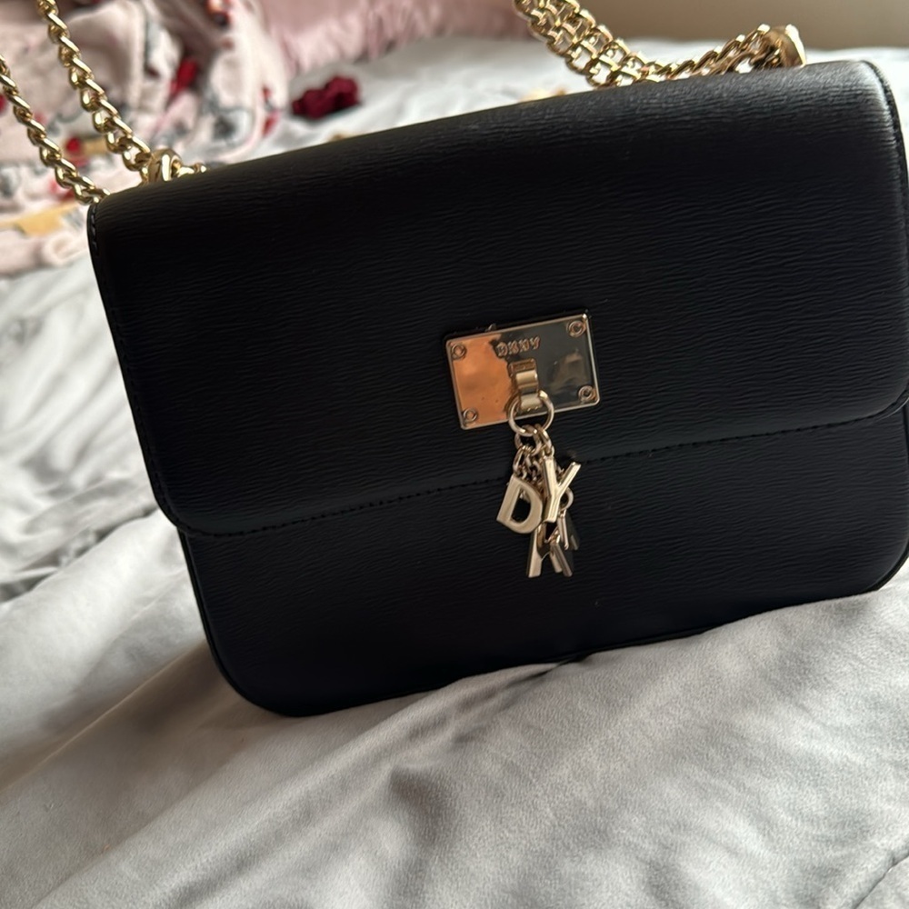 DKNY MILLIE FLAP SHOULDER Purse - Picture 5 of 8